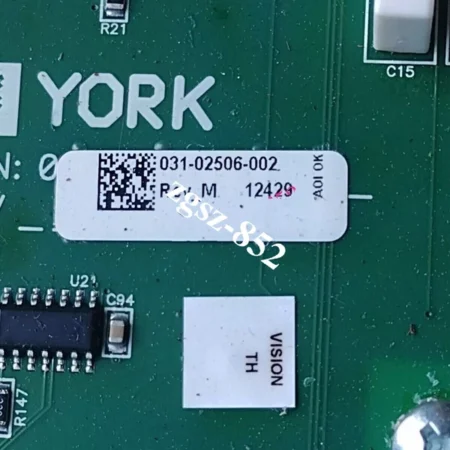 York 031-02506-002 Rev M Chiller Variable Speed Drive Vyper Logic Board New