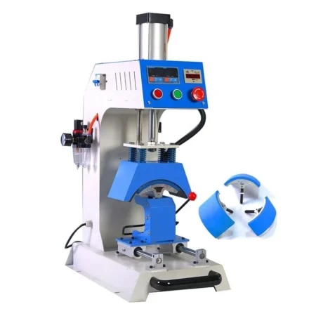Pneumatic Cap Pressing Machine Hot Stamping Baked Hat LOGO Marking Machine 850W