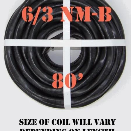 63 NM-B x 80' Southwire "Romex" Electrical Cable