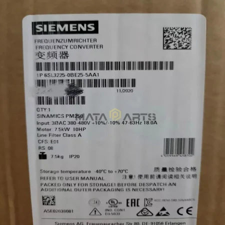 SIEMENS POWER MODULE 6SL3225-0BE25-5AA1 6SL3 225-0BE25-5AA1 NEW