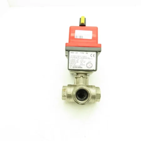 J+J L20 1" Three-Way Ball Valve Electrical Actuator 24V With Manual Override