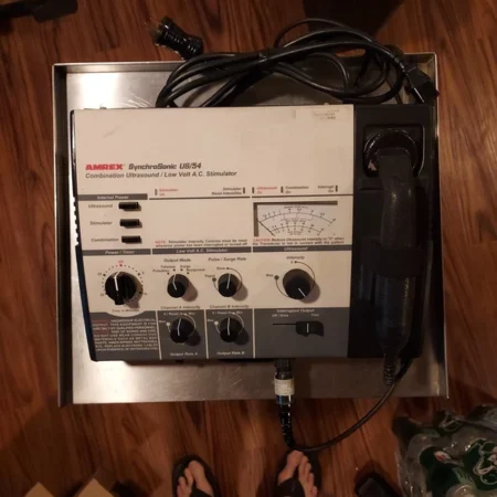 Amrex SynchroSonic US54 Combo Unit - Ultrasound & Electrical Stimulation.