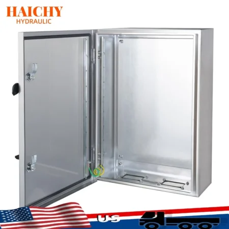 24 x 24 x 12" NEMA 4X Stainless steel Electrical Box IP66 Waterproof Dustproof