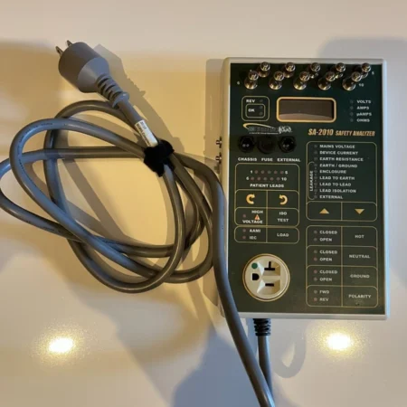 Electrical Safety Analyzer BC Biomedical 2010 Complete with bag, cables, extras