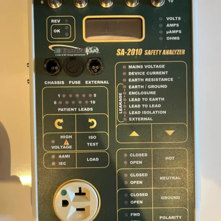 Electrical Safety Analyzer BC Biomedical 2010 Complete with bag, cables, extras