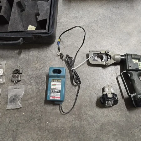 Greenlee Gator Pro ECCX CCX Cable Crimper & Cutter Used 6 Ton Electrical tool