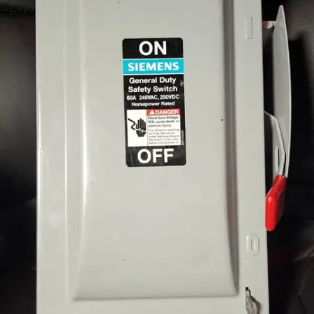 siemens electrical panel