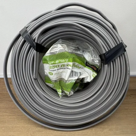 250' ft 102 Solid Copper UF-B Wire Electrical Cable Gray Outdoor