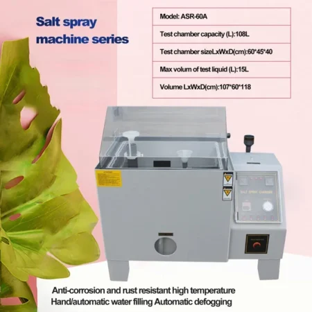 Salt Spray Testing Chamber for Laboratory Corrosion Test Exact Chamber 60A 108L
