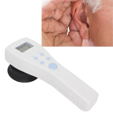 Portable Audiometer Aerial Conduction LCD Screen Handheld Hearing Test ZOK