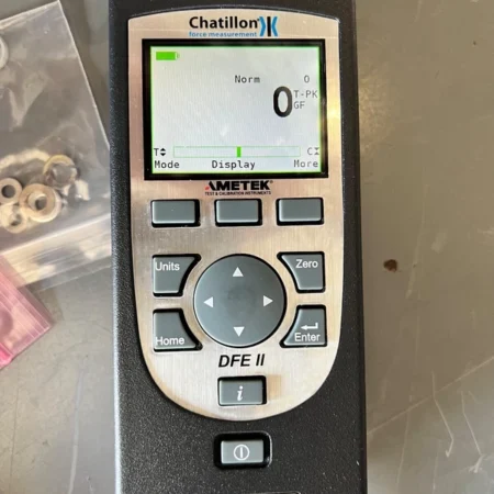 Ametek Chatillon DFE II Digital Force Gauge Measurement DFEII+Accessories +WRNTY