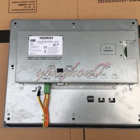 USED Siemens 6AV6643-0CD01-1AX1 6AV6 643-0CD01-1AX1