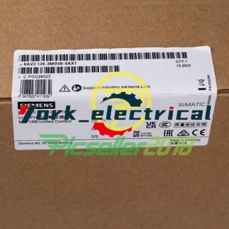 6AV2128-3MB06-0AX1 New Sealed Siemens Touch Screen HMI 6AV2 128-3MB06-0AX1 IPCS