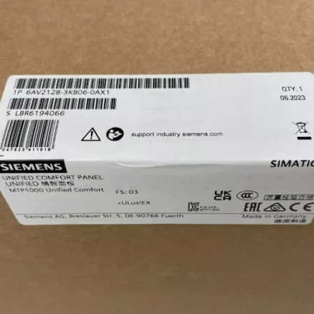 6AV2128-3KB06-0AX1 NEW Siemens SIMATIC HMI MTP1000 6AV2128-3KB06-0AX1