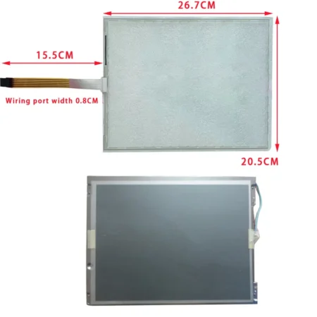Touch Screen + LCD Dispaly For Siemens MP377-12 6AV6644 6AV6 644-0AA01-2AX0