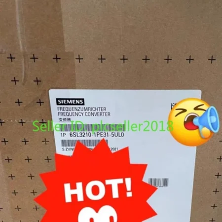 SIEMENS Inverter 6SL3210-1PE31-5UL0 - Advanced Motor Control