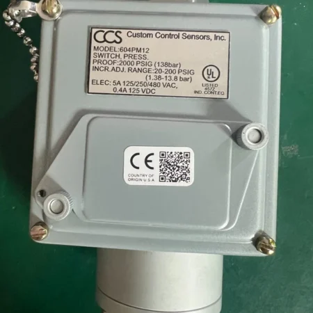 Brand New 604PM12 Pressure switch One year warranty