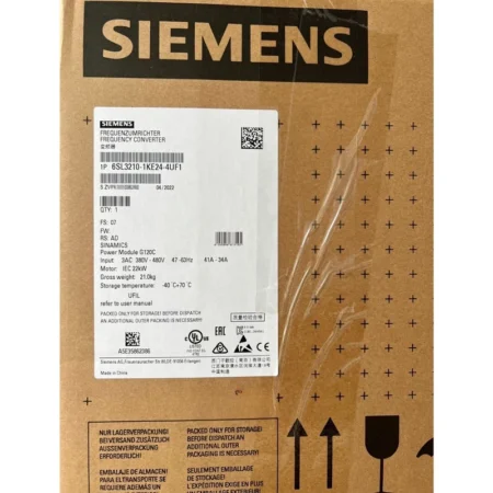 6SL3210-1KE24-4UF1 NEW SIEMENS SINAMICS G120C RATED POWER 6SL3210-1KE24-4UF1