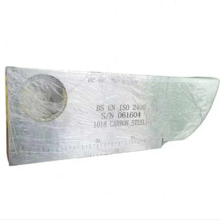 Calibration Test Block 1018 Carbon Steel 1.5mm3mm for Ultrasonic Flow Detector