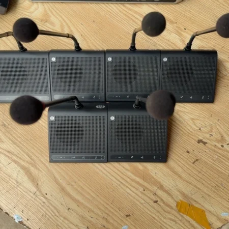 USED SHURE DC 5980P microphone By DHL or Fedex