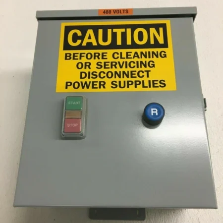 3 Phase Starter Panel 7.5HP 480VAC 3E Electrical FIxture