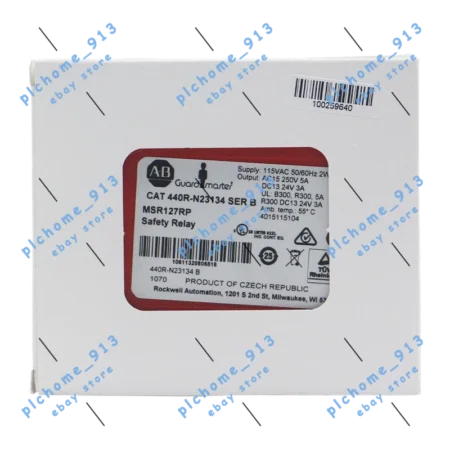New Sealed 440R-N23134 Allen-Bradley 440R Single Function Safety Relays MSR127RP