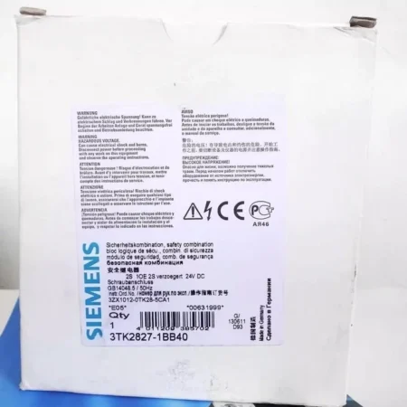 3TK2827-1BB40 NEW Siemens Safety Relay 3TK2 827-1BB40 Fast Delivery