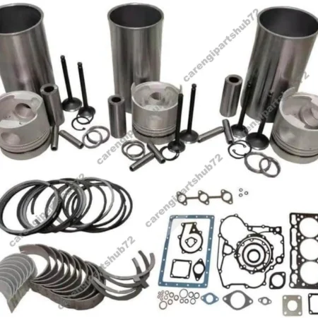 Overhaul Rebuild Kit for Yanmar Engine 3T72 3T72HL 3T72LE Tractor YM180 YM169
