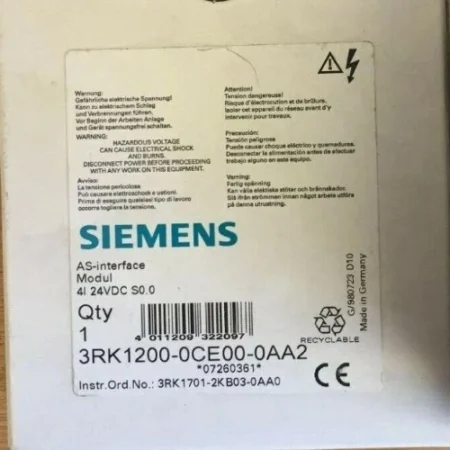3RK1402-0BE00-0AA2 Siemens Contactor Brand New Fast Shipping ( or UPS)