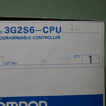 Omron 3g2s6-cpu15, Sysmac S6 Programmable Controller PLC NIB
