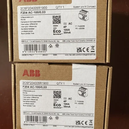NEW ABB F204 AC-1000.03 Operating circuit breakers 2CSF204005R1900