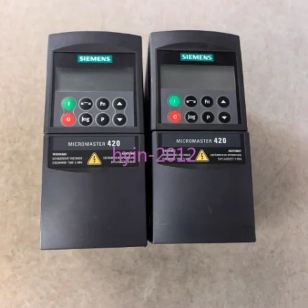 Used Siemens MM420 inverter 6SE6420-2UC17-5AA1 0.75KW 220V