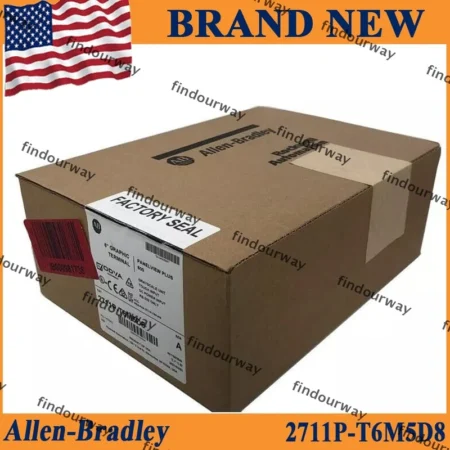 NEW PLC 2711P-T6M5D8 A PanelView Plus 6 600 Grayscale TouchRS232 DC