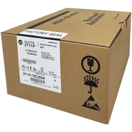 NEW AB 2711P-T6C20D8 PanelView Plus 6 Graphic Terminal 2711PT6C20D8