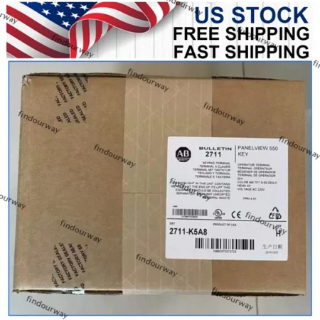 NEW PLC PanelView 550 2711-K5A8 Ser H New Free Shipping AB 2711 K5A8
