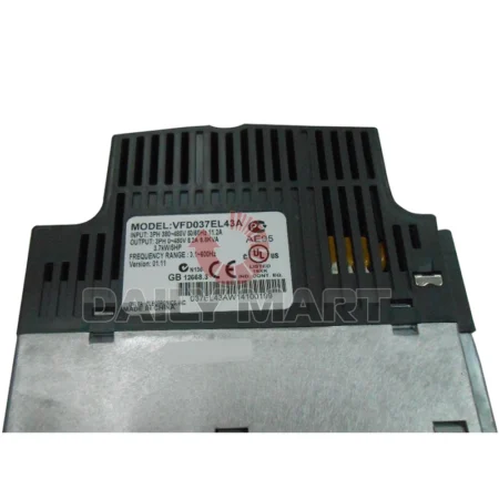 New in Box Delta Inverter VFD037EL43A AC Drive 5HP, 460V, 3-Ph Input