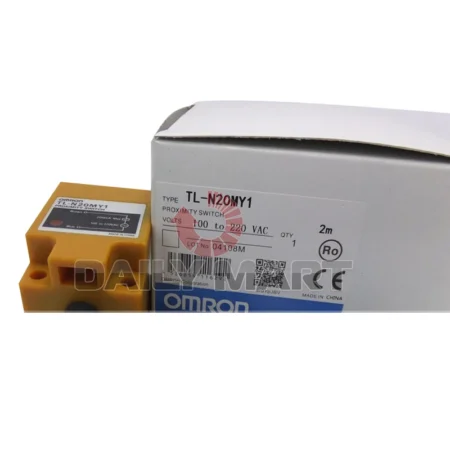 OMRON TL-N20MY1 INDUCTIVE PROXIMITY SWITCH SENSOR 90-250VAC PLC MODULE NEW