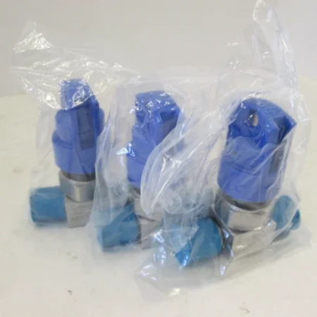 Nupro, 6LV-DFLHFR4-P1-BL, Diaphragm Sealed Valve, 14 FVCR, Used, Lot of 3