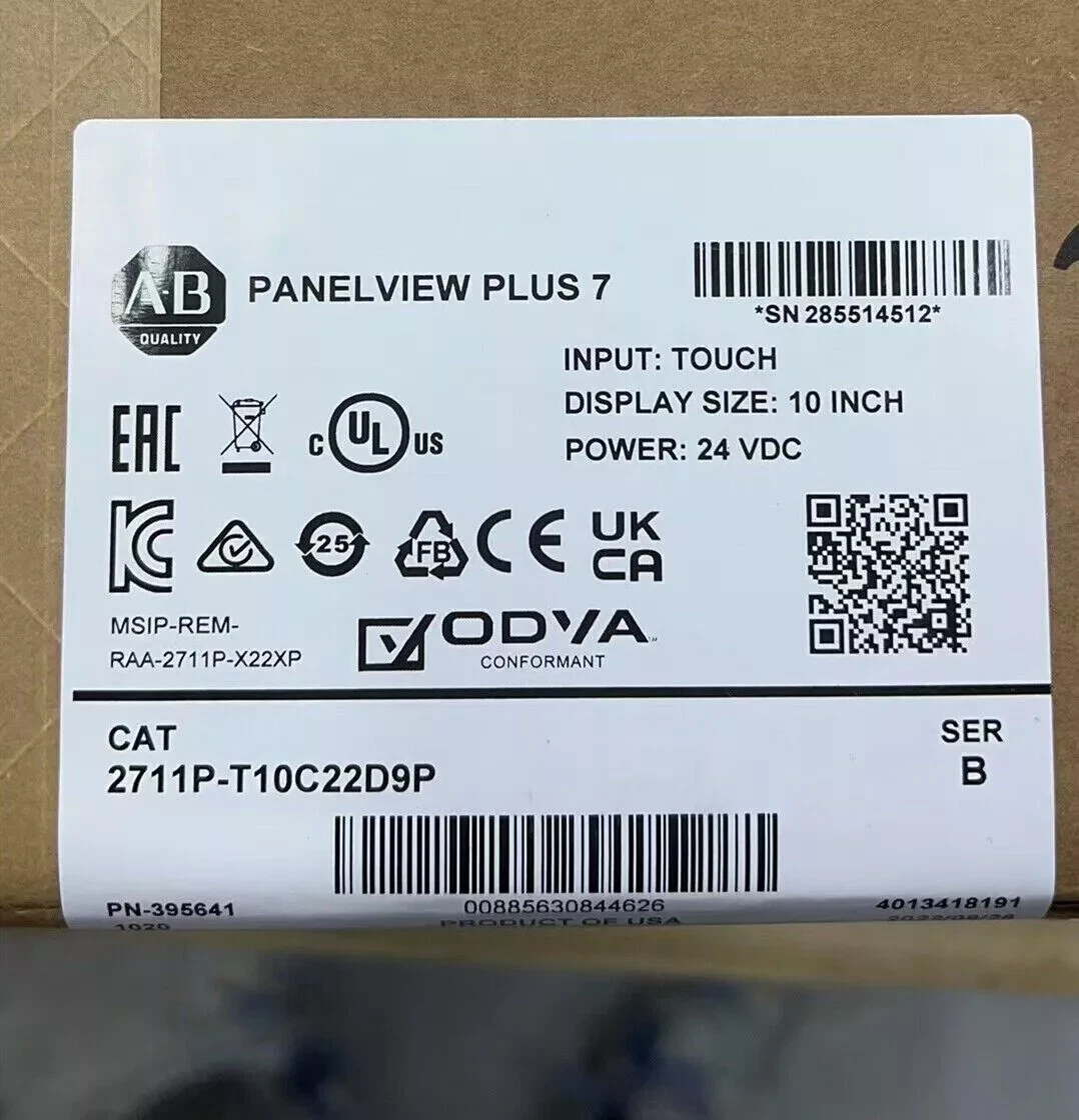Allen-Bradley 2711P-T10C22D9P HMI Plus 7 Graphic Terminal