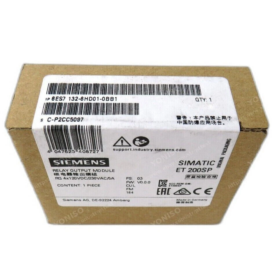 SIEMENS 6ES7132-6HD01-0BB1 Electronics Module