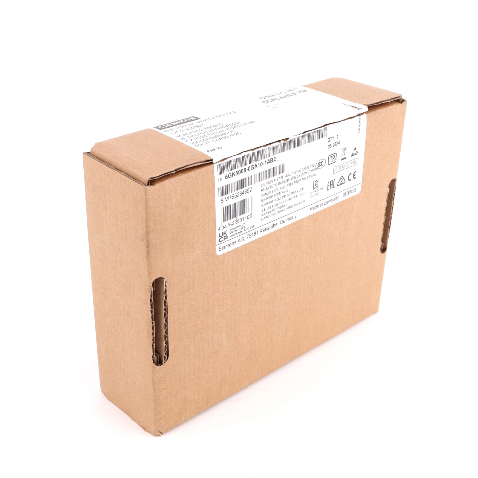 SIEMENS 6GK5008-0GA10-1AB2 Ethernet switch