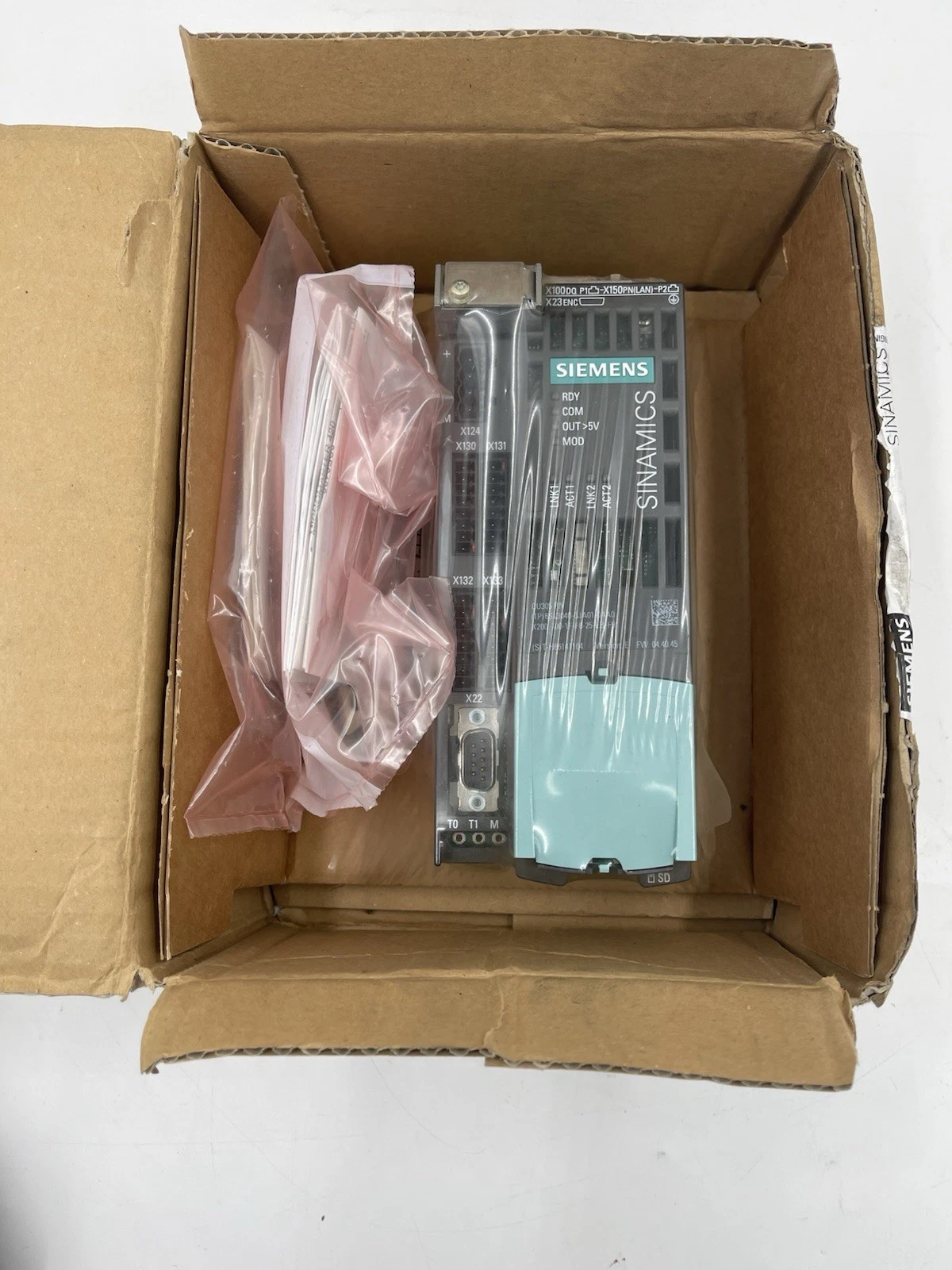 SIEMENS 6SL3040-0JA01-0AA0 Control Unit