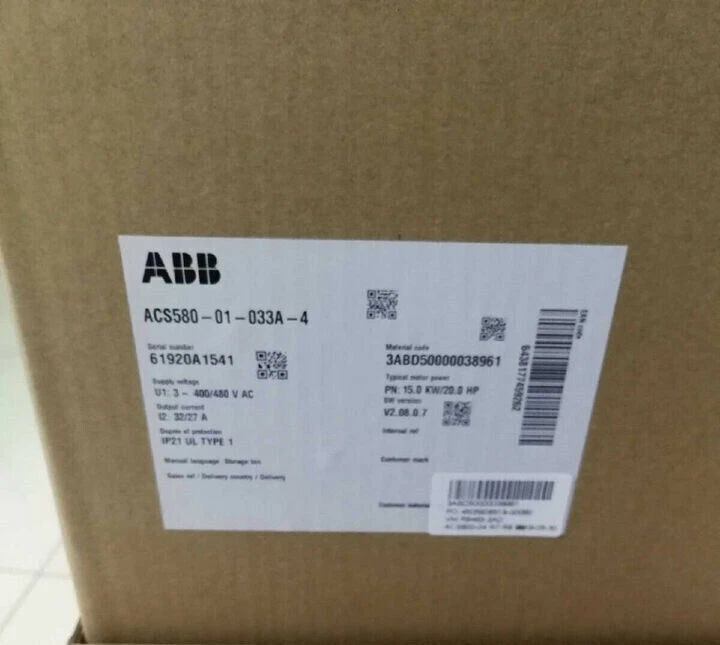 ABB Converter ACS580-01-033A-4