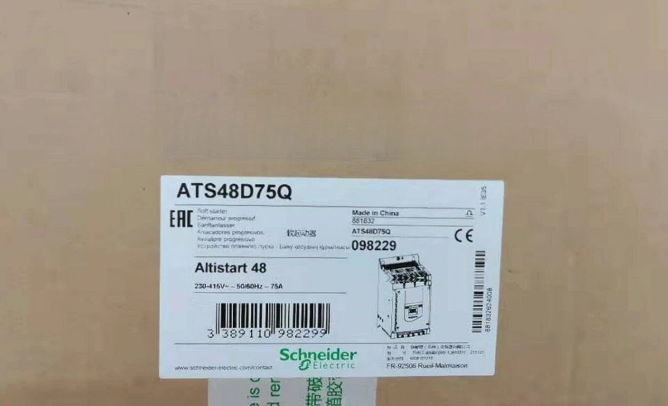 Schneider ATS48D75Q Soft Starter