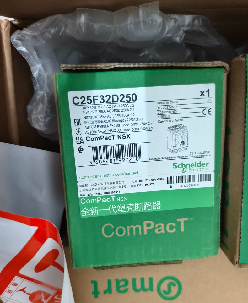 Schneider C25F32D250 Circuit breaker