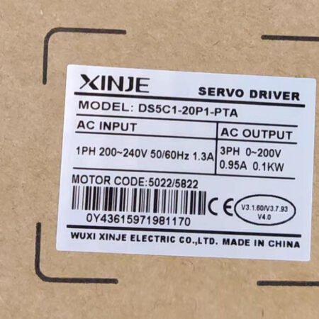 Xinjie servo driver DS5C1-20P1-PTA