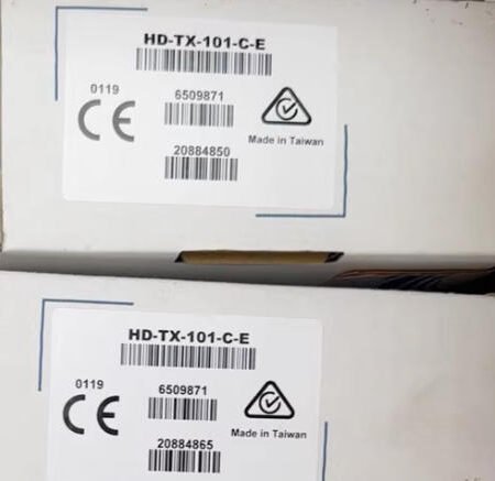 Crestron Twisted-pair receiver transmitter HD-TX-101-C-E