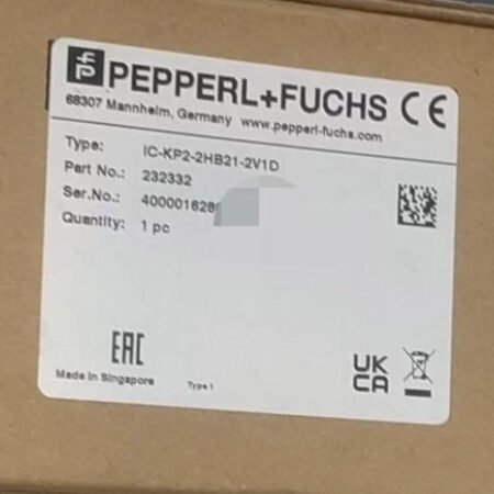 PEPPERL+FUCHS IC-KP2-2HB21-2V1D Control interface unit module