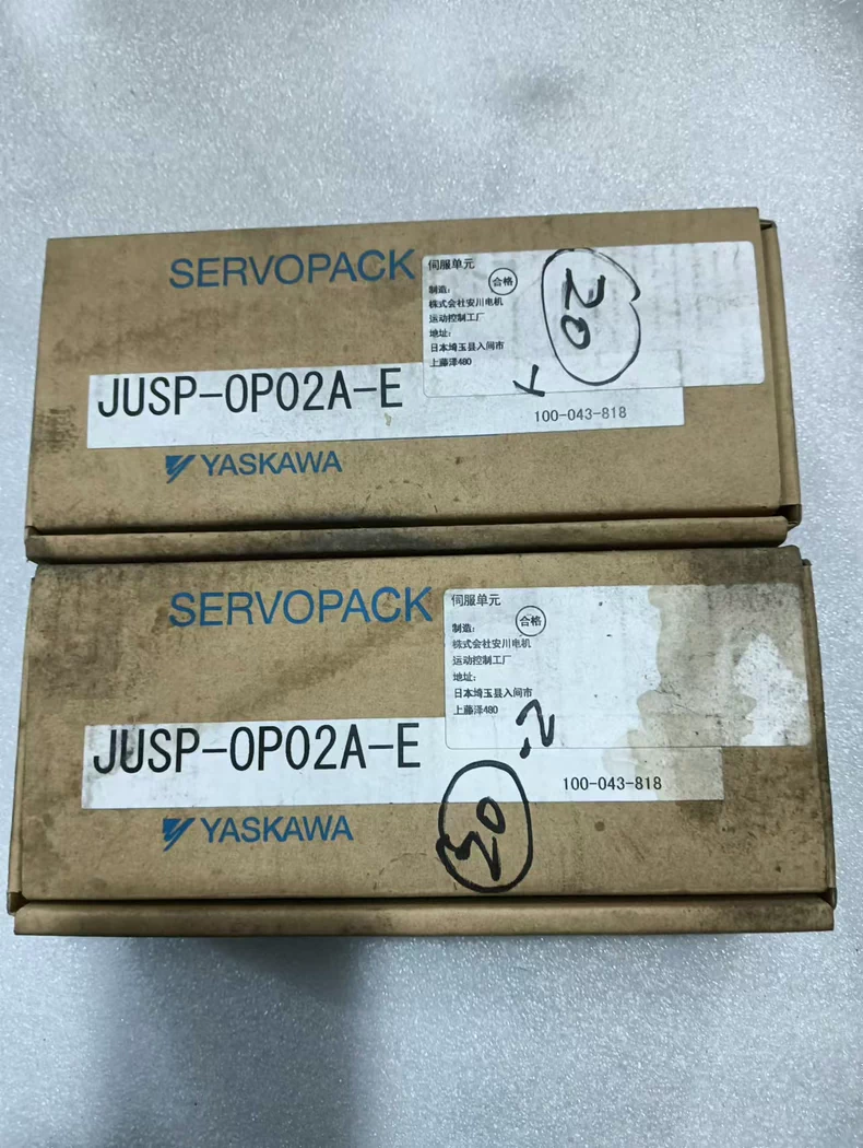 YASKAWA JUSP-0P02A-E operating panel