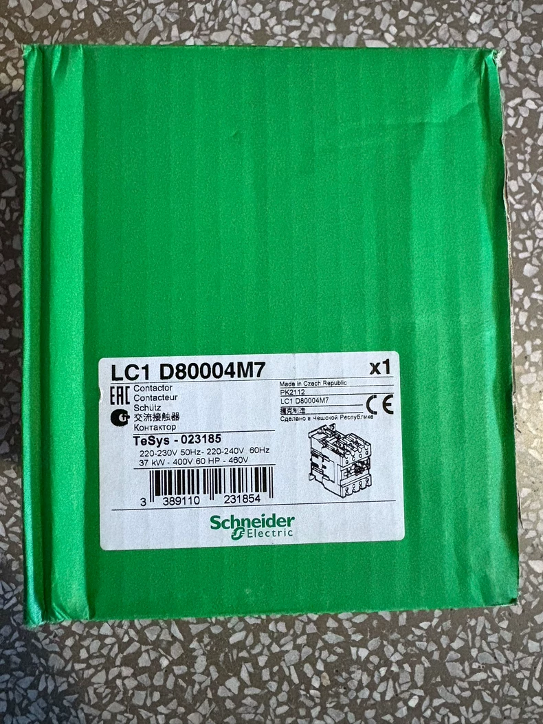 Schneider contactor LC1D80004M7